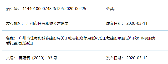 又一省發(fā)文：不再強(qiáng)制監(jiān)理，部分項(xiàng)目可由建設(shè)單位自管