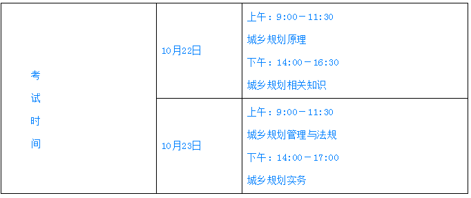 重要通知??！注冊(cè)城鄉(xiāng)規(guī)劃師——10月考試時(shí)間確定